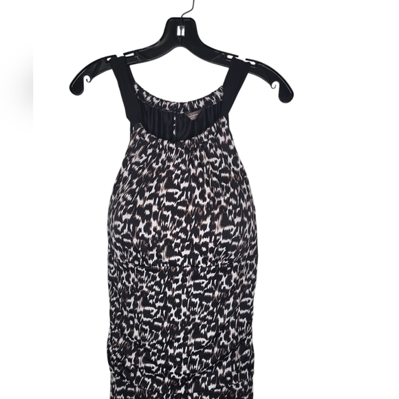 Denver Hayes Women's Dress Size XL Molded Bra Side Zipper Animal Print - Picture 4 of 12